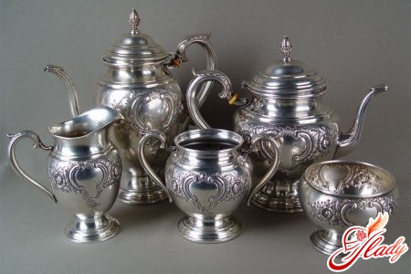 как чистить серебро