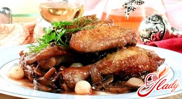 курица в духовке с яблоками курица в духовке с яблоками