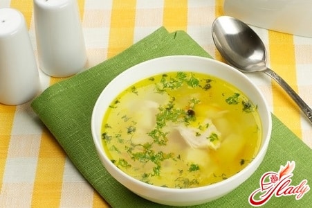 Суп из куриной грудки Суп из куриной грудки